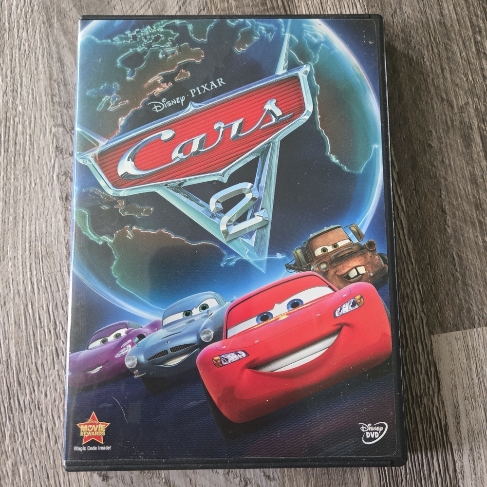 Disney Pixar "Cars 2" DVD Movie